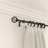 Gaell Adjustable Steel Single Curtain Rod-712370453