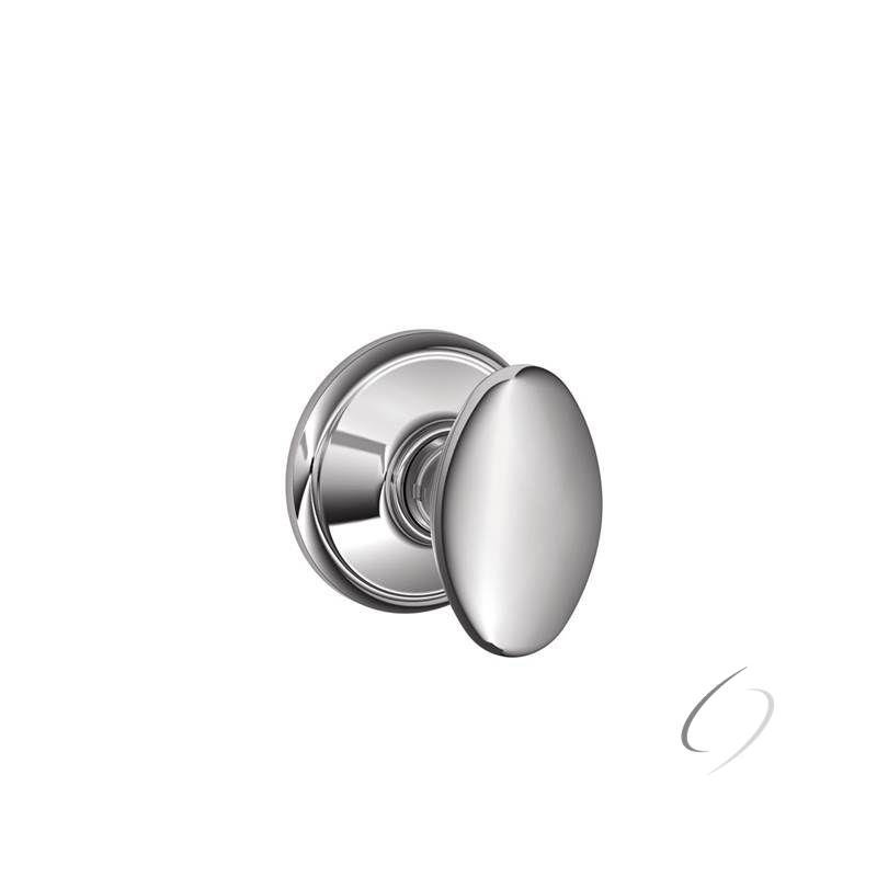 Sienna Passage Door Knob, Bright Chrome