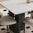 Nordic light luxury rectangular dining table set-104102175