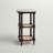 Nilla Round Solid Wood End Table with Genuine Marble Top-449615970