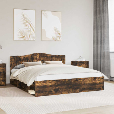 Solid Wood Bed