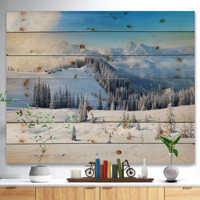 " Sunny Morning In Mountains "