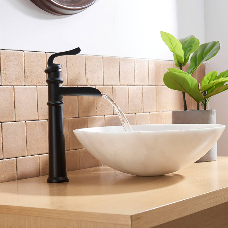 Robinet de salle de bain vasque, Noir mat