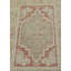Tapis turc Oushak fait à la main 2 pi 10 po x 4 pi 2 po
