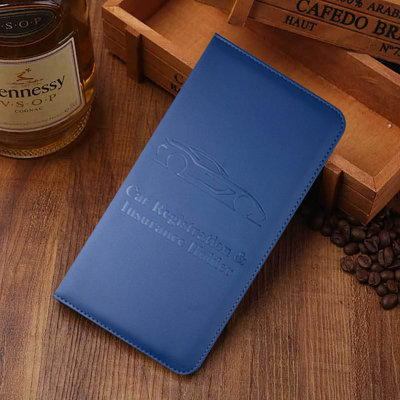 Leather sheath Drivers License Leather Leather Case Car Registration Document With Insurance Data Document Protective Case
