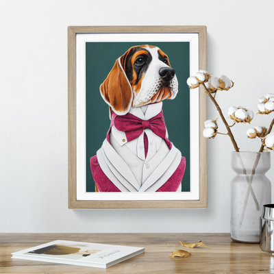 Regal Dog - Framed Print