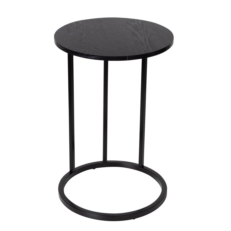 Top End Table, Black