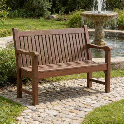 Banc de jardin extérieur en plastique pour 2 personnes 2 personnes
