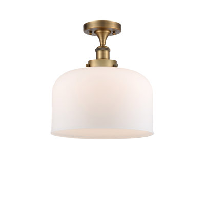 Plafonnier semi-encastré 1 lumière Ballston Urban Bell