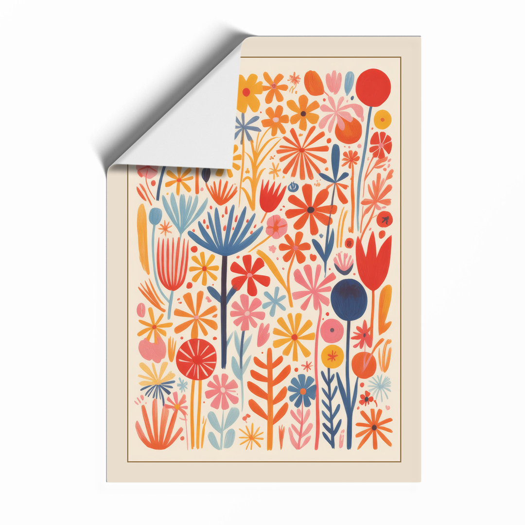 Wildflower Meadow Botanical - Framed Print