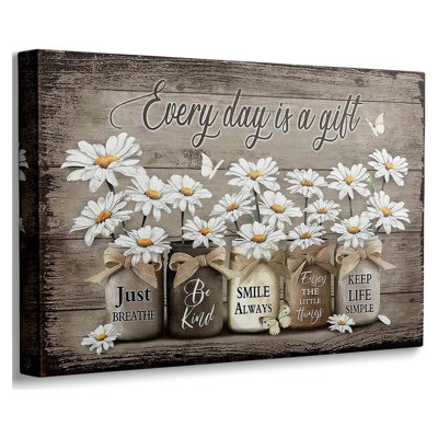 1 Piece Wrapped Canvas Wall Art