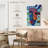 Avery Abstract Fish Face-108355083