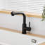 Single Handle Black Kitchen Faucet With Pull Down - Stainless Steel, Modern For And Bathroom Sinks Out 360 Rotatable, Ceramic Filler,-1100952141