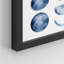 «Watercolor Blue Semi Circle Polygon Variety», ensemble de 4 reproductions de cadres photo simples-97762581-97762586