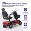 Scooter de mobilité robuste S500-Red-128957546