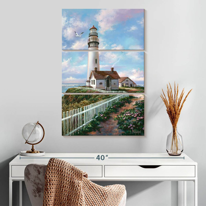 Phare de Spring Pigeon Point, H 32 po x l 20 po