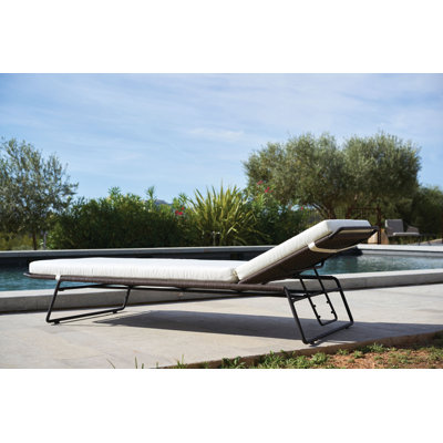 Chaise longue avec coussins Sandur Sun