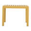 Chaises simples intérieures / extérieures pour 2 personnes + table basse en jaune éclatant, - cadre, patins antidérapants, confort ergonomique, support robuste, assemblage sans tracas, imperméable, design, espace, 5 pièces