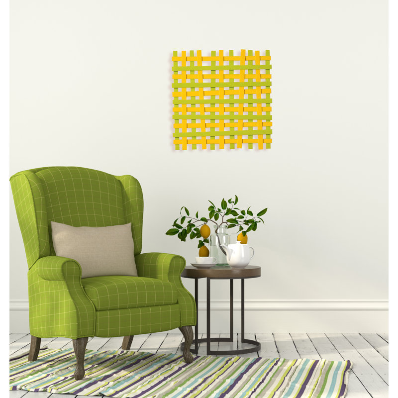 Woven Handmade Glass Wall Decor