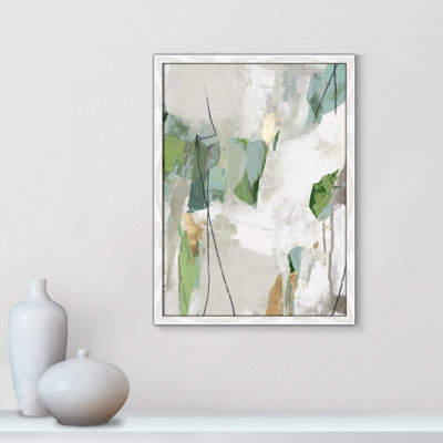 «Enchanted Emerald Collection Enchanted Emerald I» encadré sur papier par Tom Reeves, reproduction