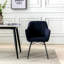 Chaise d'appoint Velvet Iron-1080449448