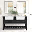 Ensemble de meuble-lavabo double 60 po Pelaghia-65704015