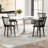 Costway Rubber Wood Windsor Dining Chairs Set Of 2 With Spindle Back For Living Room-252511897