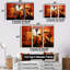 Futures souvenirs d'Afrique - ensemble d'art mural africain-398758462-398758457