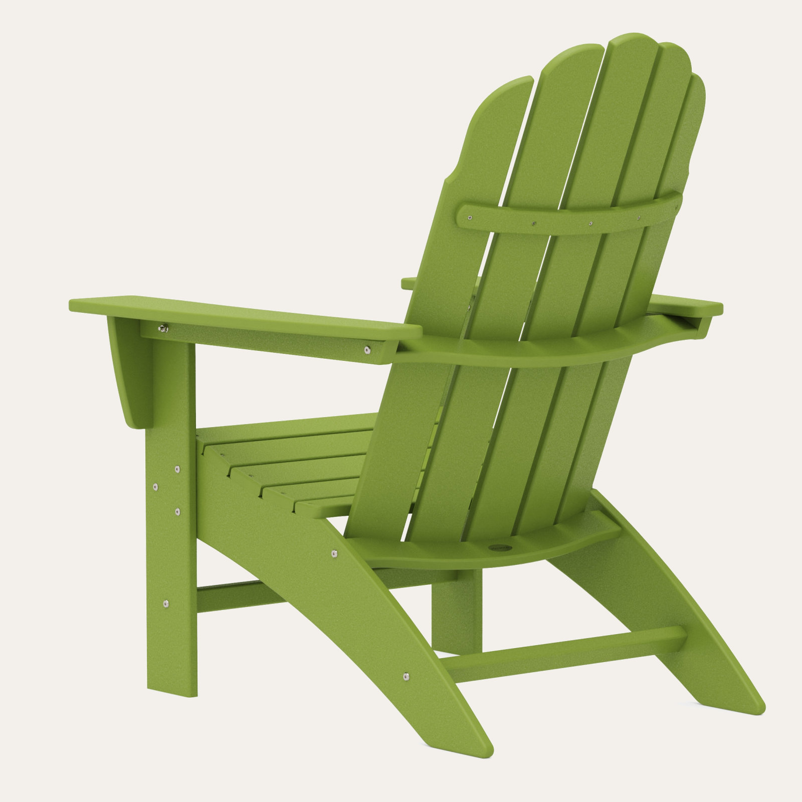 POLYWOOD® Vineyard Adirondack Chair, Lime