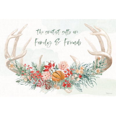 Festive Season I by Beth Grove - Wrapped Canvas Print