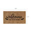 Abstract Doormat