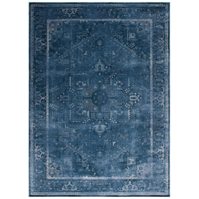 Tapis bleu Evanoff
