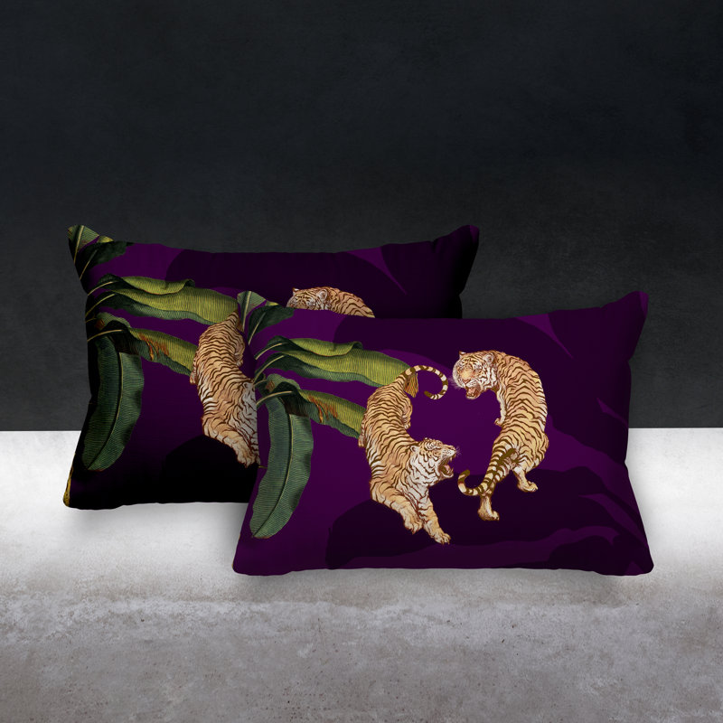  Coussin intérieur / extérieur Lumbar, Mauve