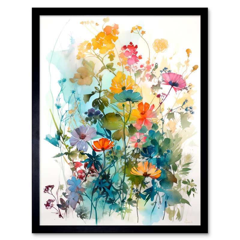 Aylani Wild Flowers - Single Picture Frame Print