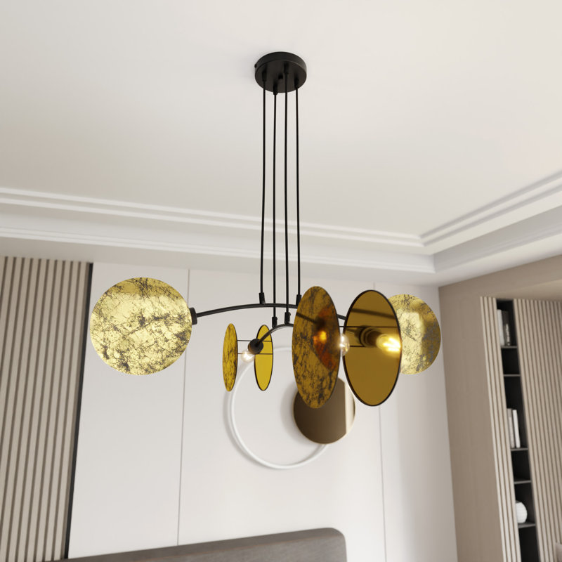 Baggio 4 - Light Pendant, Gold
