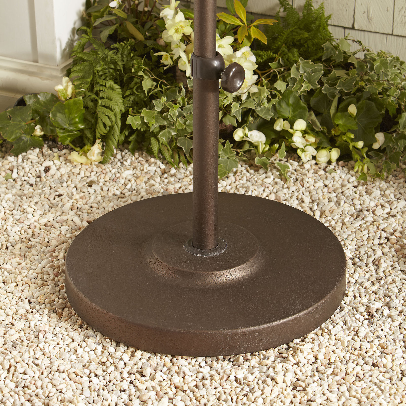 Harmonee Metal Free Standing Umbrella Base, Bronze