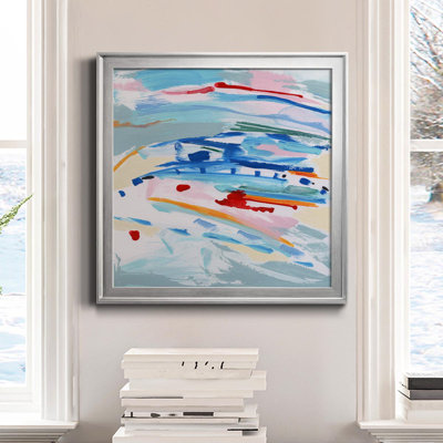 Waterway I - Peinture sur toile encadrée