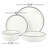 Gibson Home Oslo 16 Piece Dinnerware Set-76321920