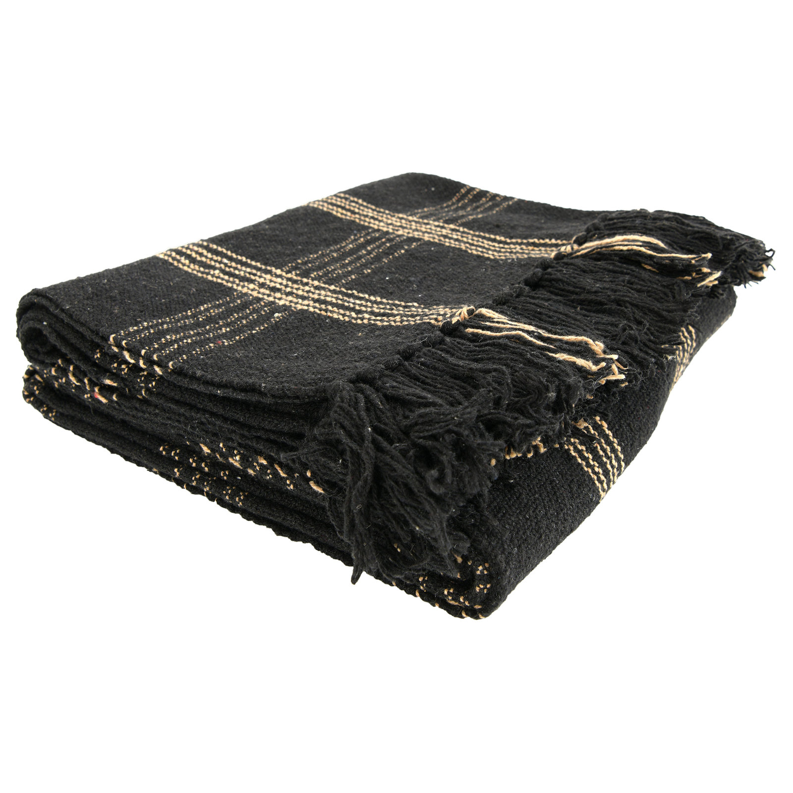 Eunice Cotton Blend Throw Blanket