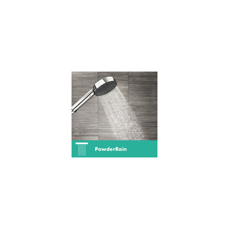 hansgrohe Pulsify S Wallbar Set 105 3-Jet 24", 2.5 GPM, Matte Black