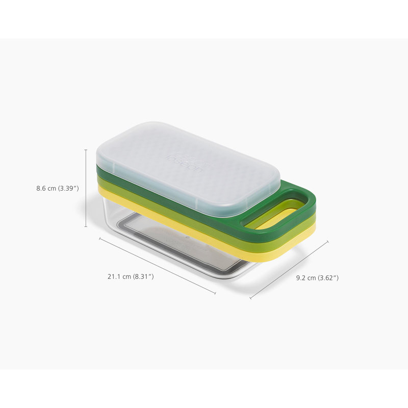 Joseph Joseph Multi-Grate & Store 3-In-1 Grater Set With Storage Container