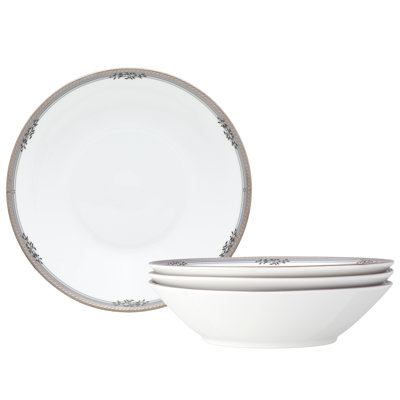 Noritake Laurelvale Soup Bowls, 7-1/2", 12 oz.