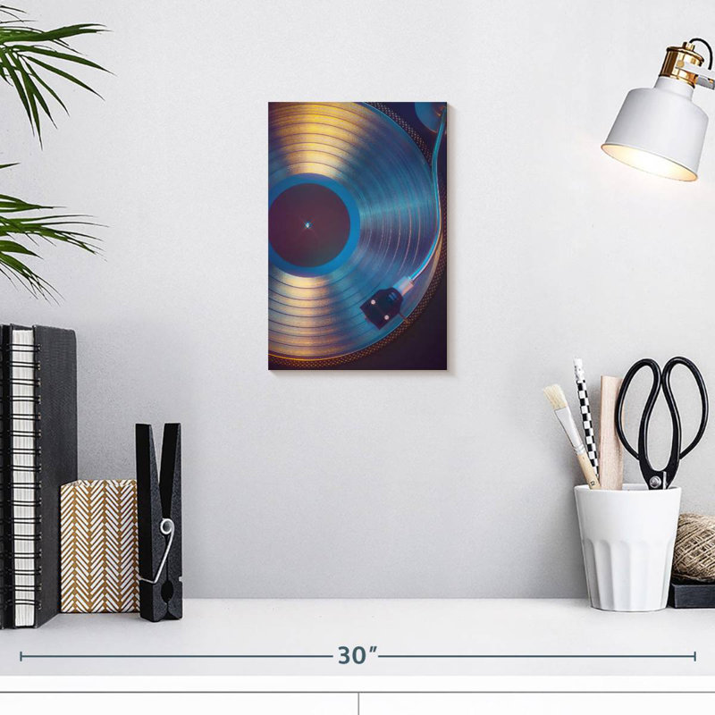 Abarca Record, 12" H x 8" W