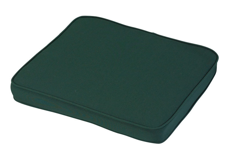 Standard Carver Garden Seat Cushion, Forest Green