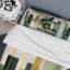 Ensemble de housse de couette en microfibre / polyester Gold Green Parallel Universes Bedding-521098839
