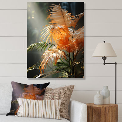 «Swaying Palms Serenade», reproduction sur toile