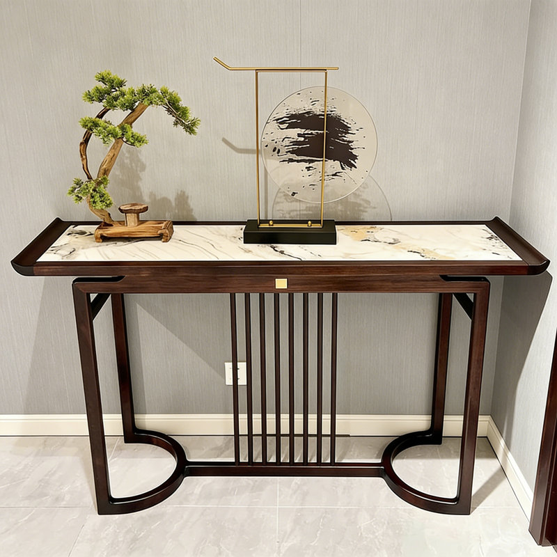 Console Stone Stone, H 33,46 po x l 55,12 po x P 16,54 po