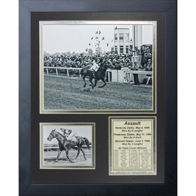 Assault - 1946 Triple Crown Winner Framed Memorabilia