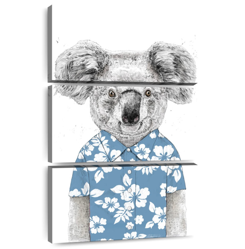 Brampt Summer Koala, 50'' H x 32'' W