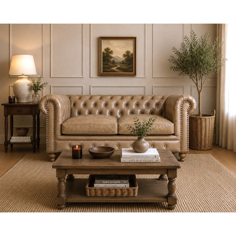 2 Seater Leather Sofa